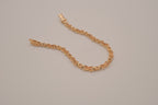 Vintage gold vermeil XO tennis bracelet