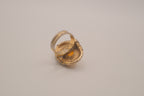 Vintage egg yolk butterscotch amber ring