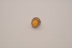 Vintage egg yolk butterscotch amber ring