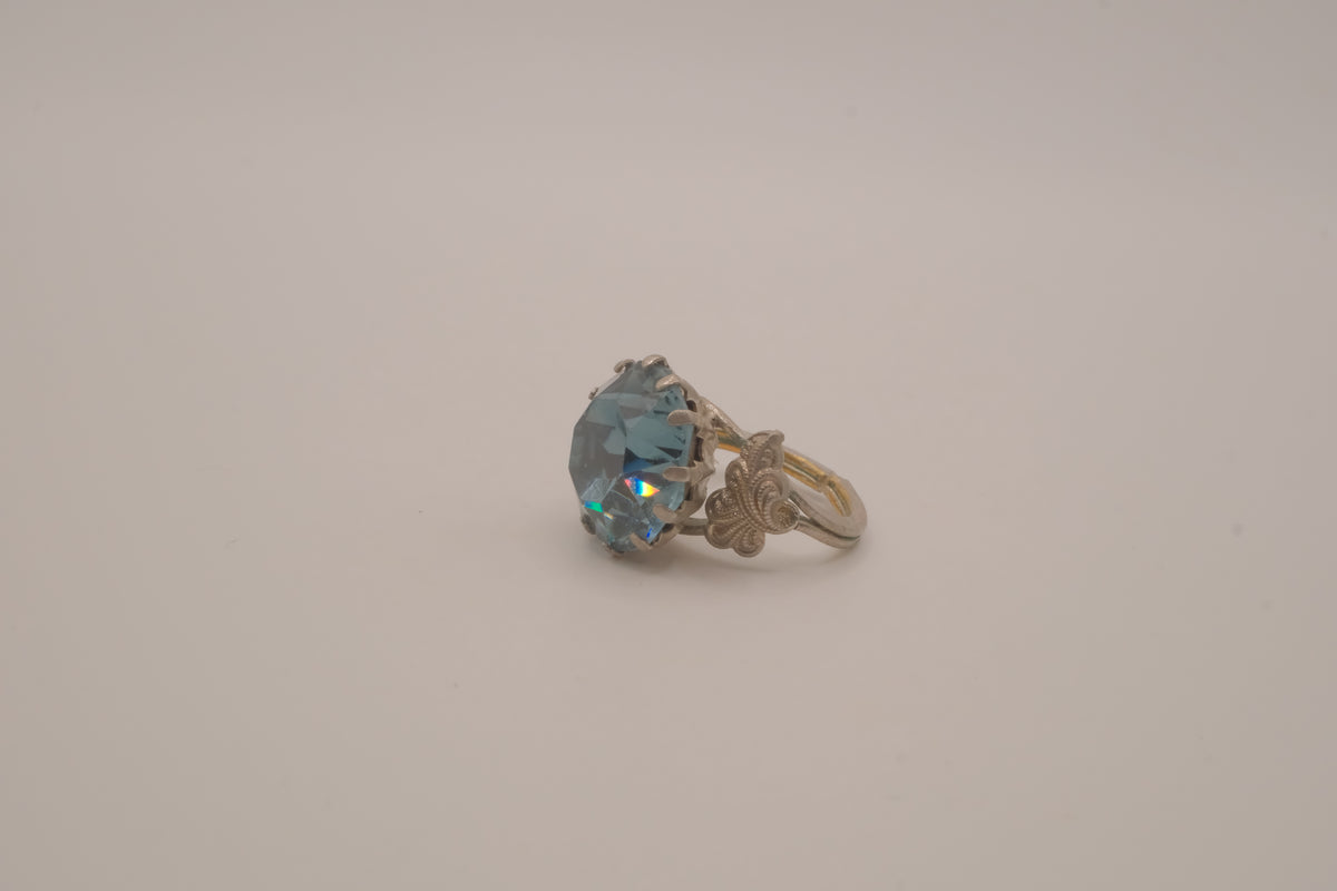Vintage Blue stone statement ring