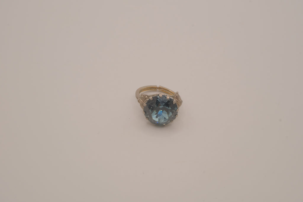 Vintage Blue stone statement ring
