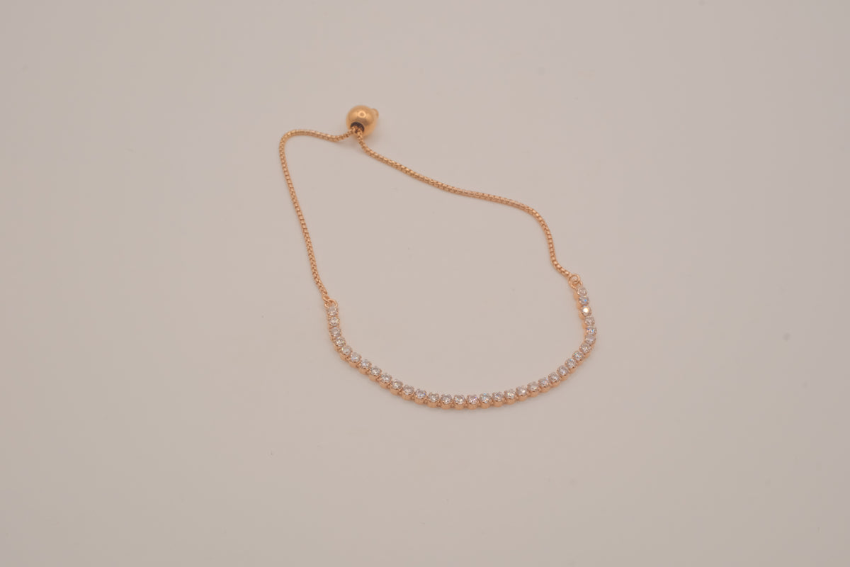Pandora rose gold tennis bracelet