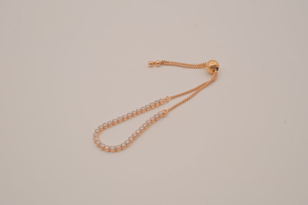 Pandora rose gold tennis bracelet