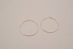 Sterling Silver textured hoop earrings