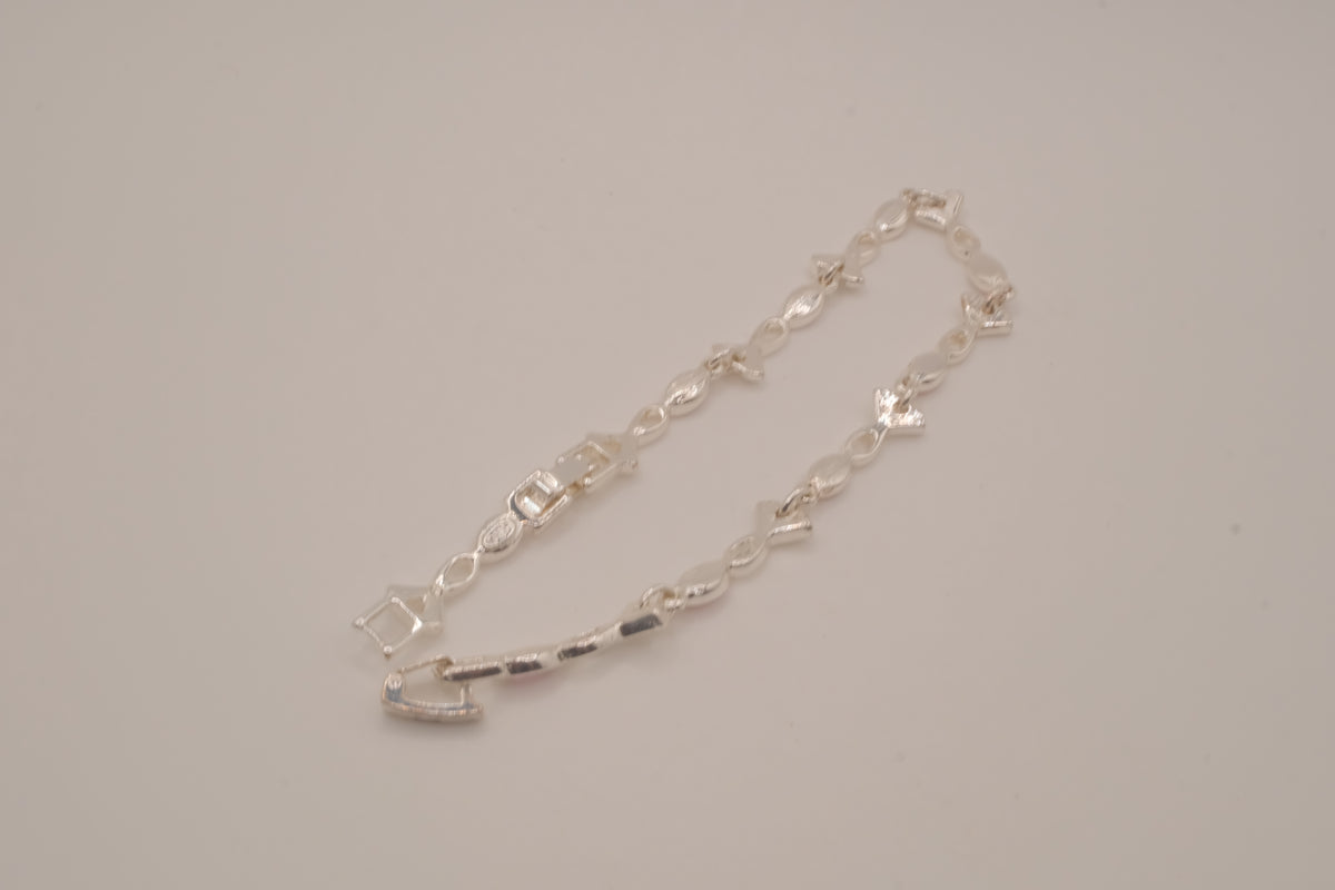 Vintage Avon Breast Cancer Awareness Tennis bracelet