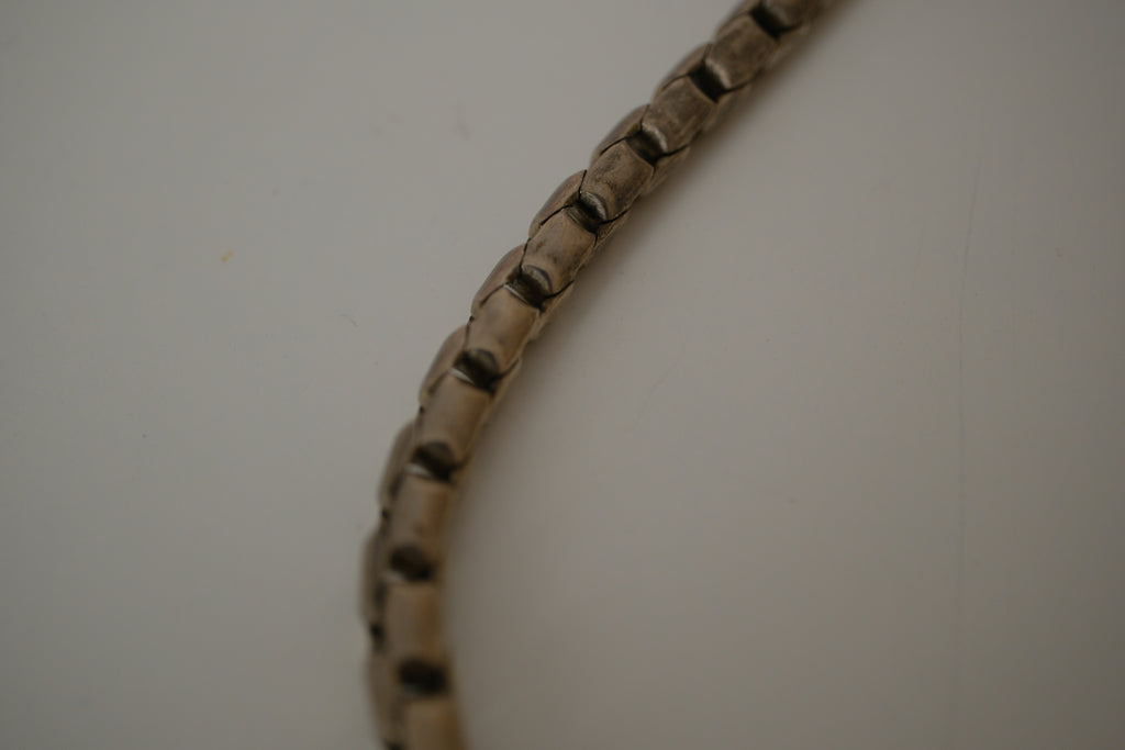 Vintage Brown stone pendant necklace