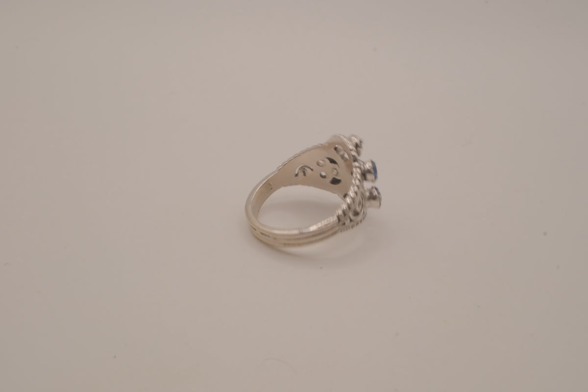 Vintage GP filigree cocktail ring