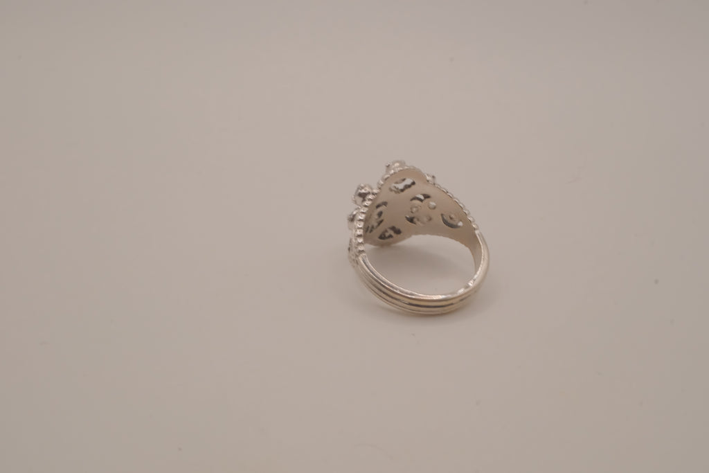 Vintage GP filigree cocktail ring