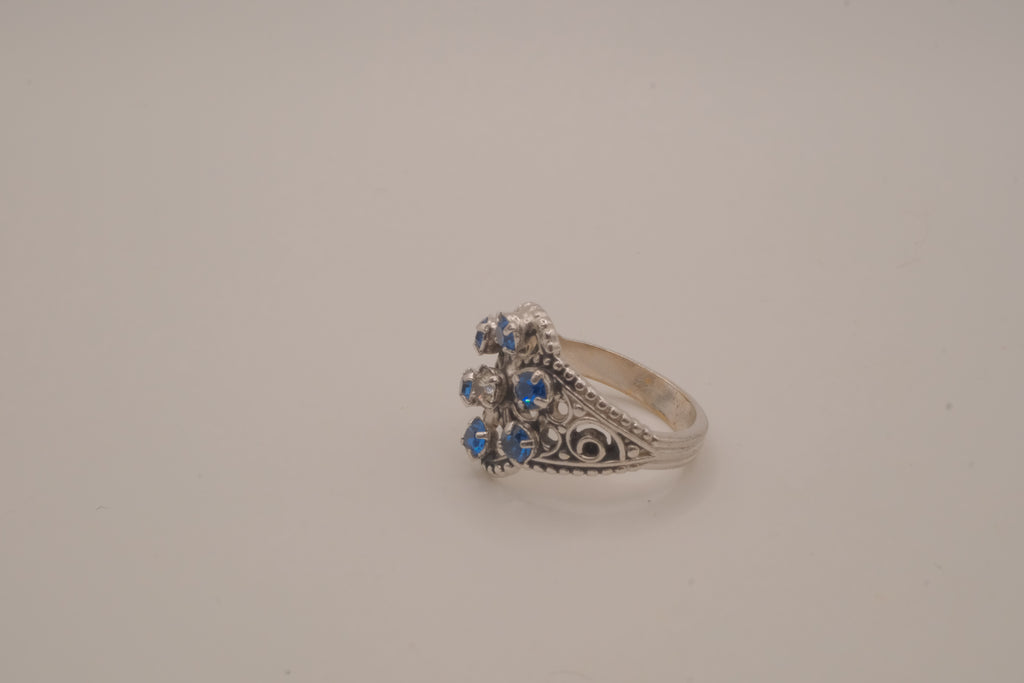 Vintage GP filigree cocktail ring