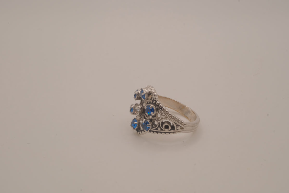 Vintage GP filigree cocktail ring