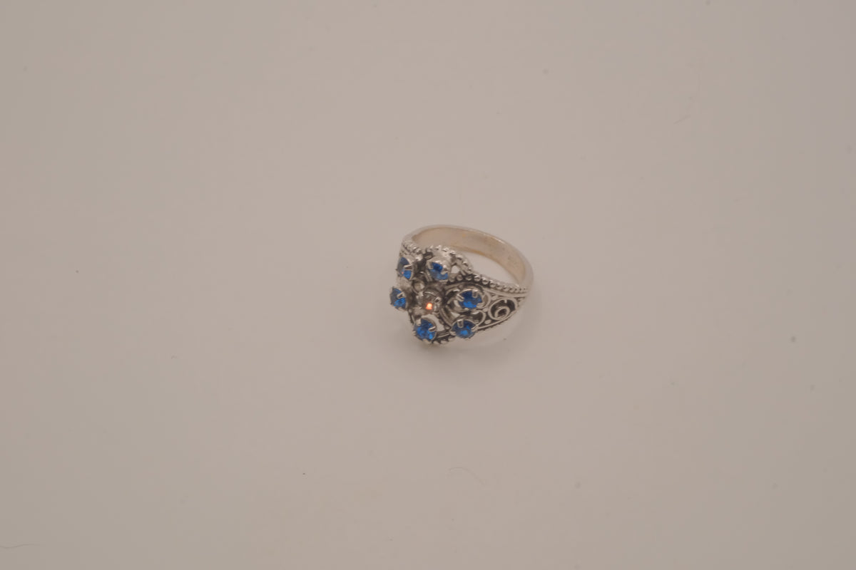 Vintage GP filigree cocktail ring