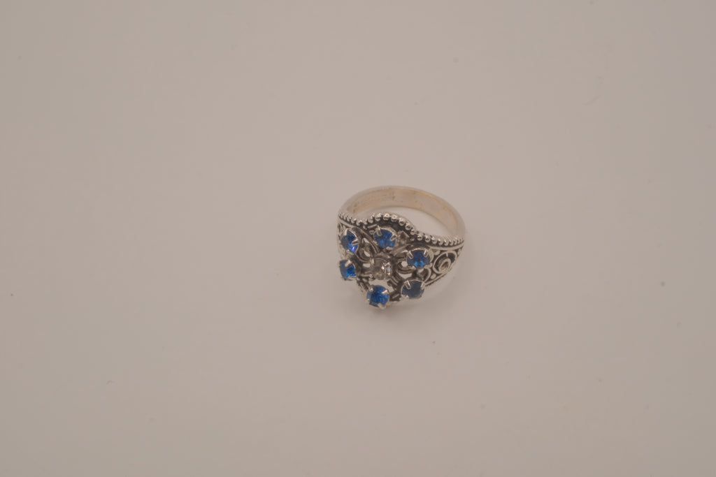 Vintage GP filigree cocktail ring