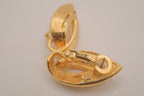 Vintage D'Orlan textured earrings