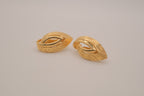 Vintage D'Orlan textured earrings