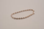 Vintage Avon silver-tone rhinestone chevron tennis bracelet