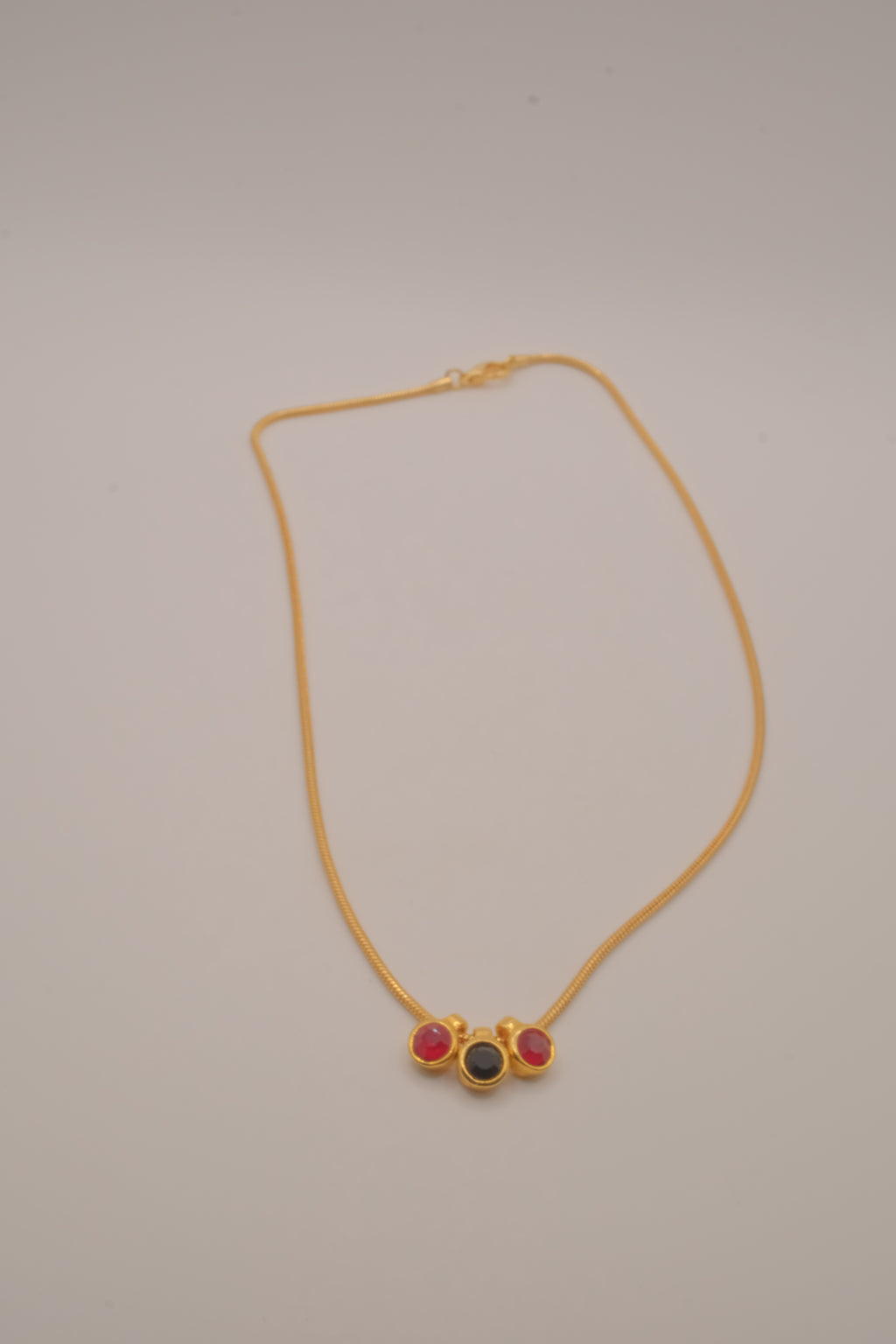 Vintage slide charms necklace