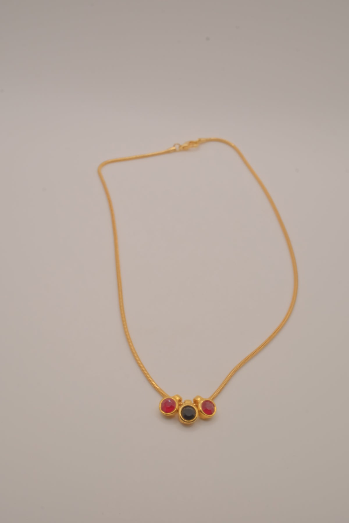 Vintage slide charms necklace