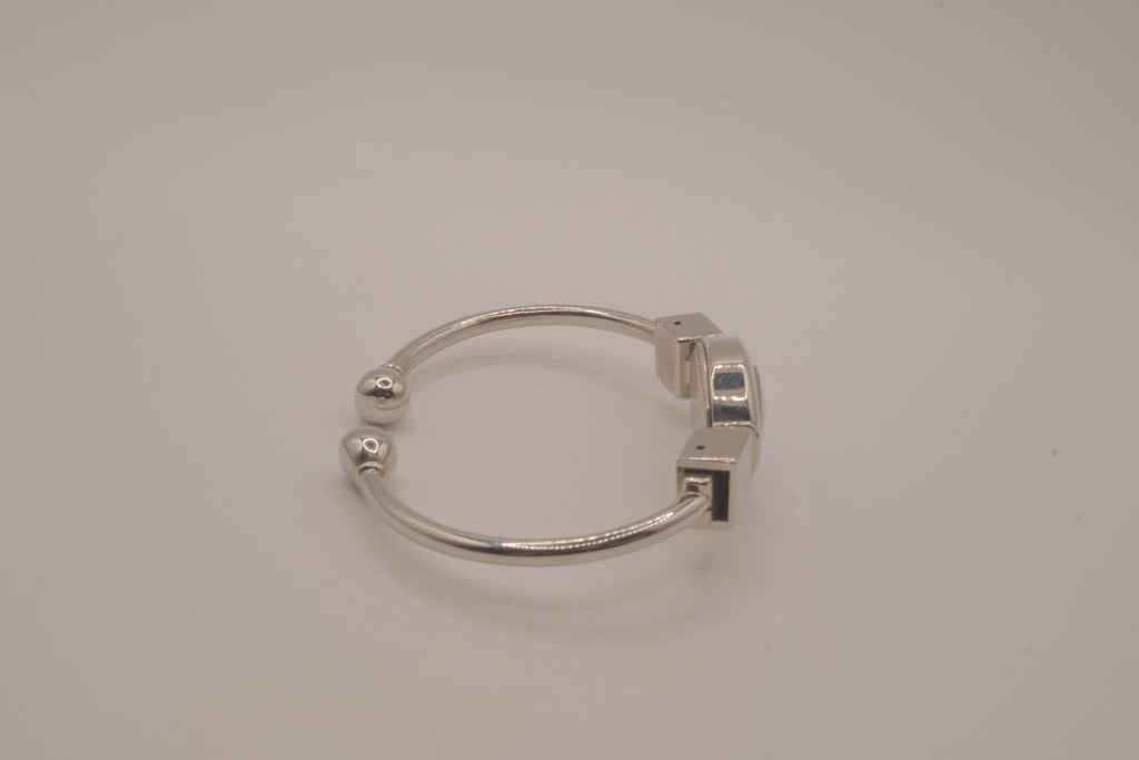 Vintage USS Lilac dial bangle watch&nbsp;