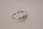 Vintage USS Lilac dial bangle watch&nbsp;