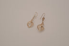 Sterling silver filigree dangle earrings