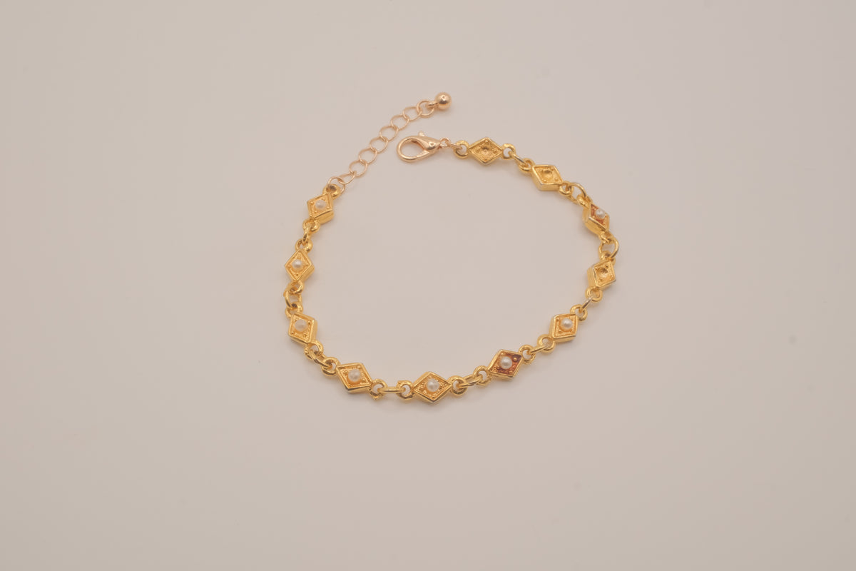 Reworked vintage D'Orlan link bracelet