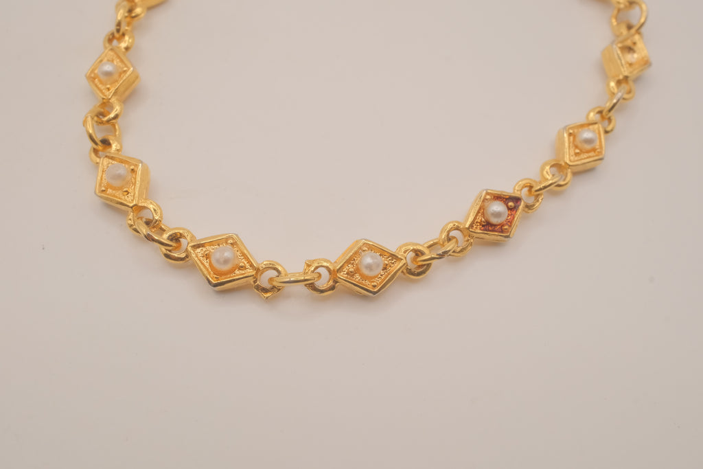 Reworked vintage D'Orlan link bracelet