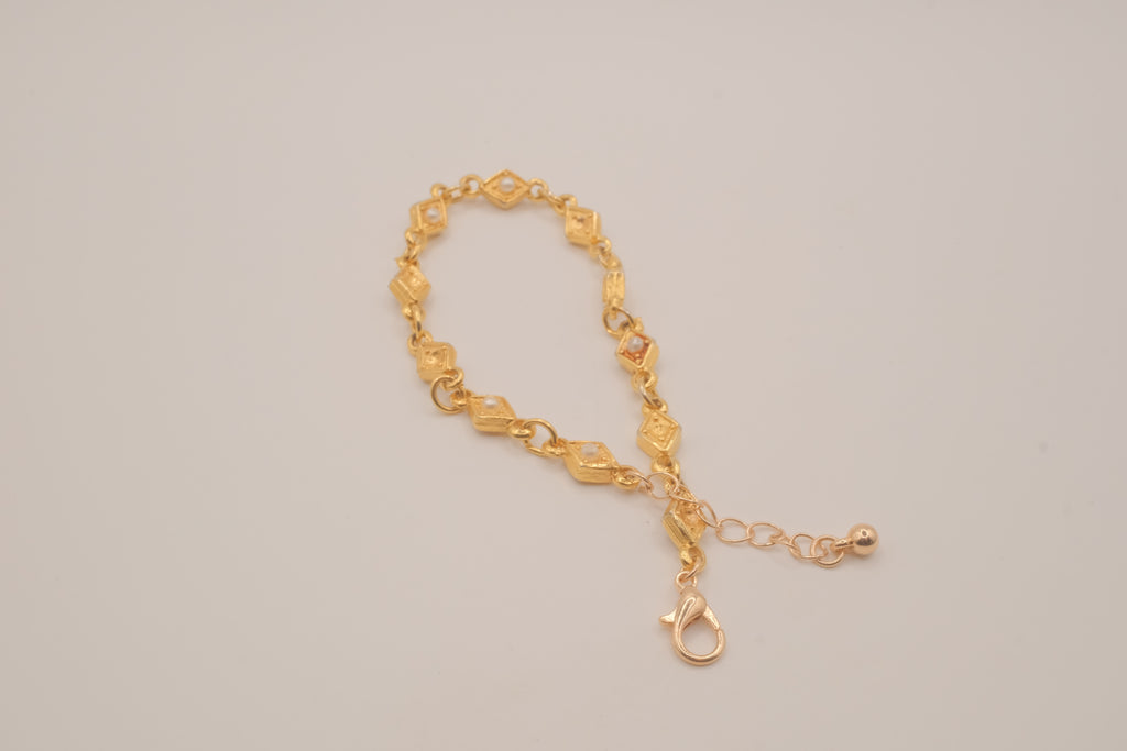 Reworked vintage D'Orlan link bracelet