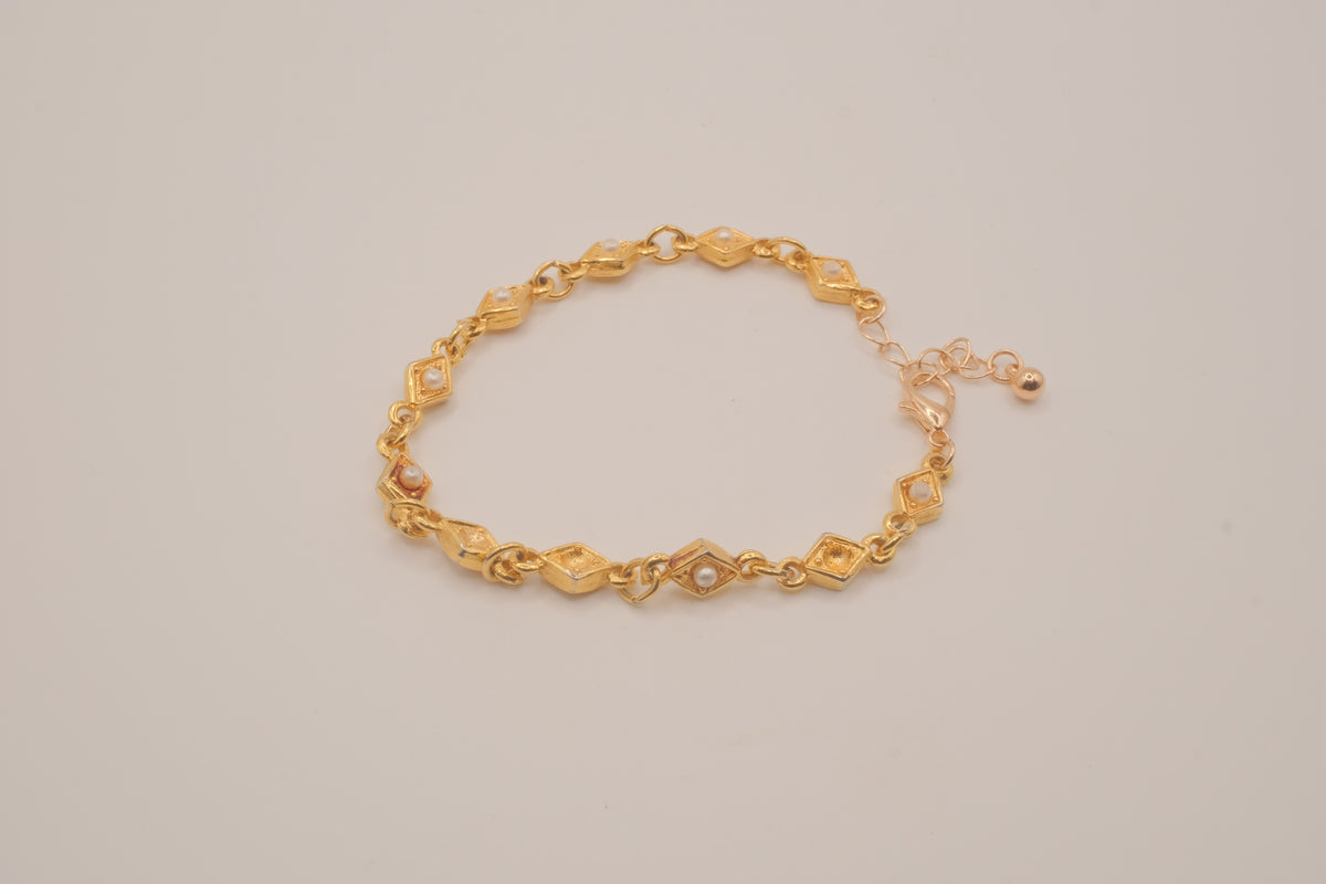 Reworked vintage D'Orlan link bracelet