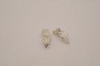 Vintage leaf clip-on earrings&nbsp;