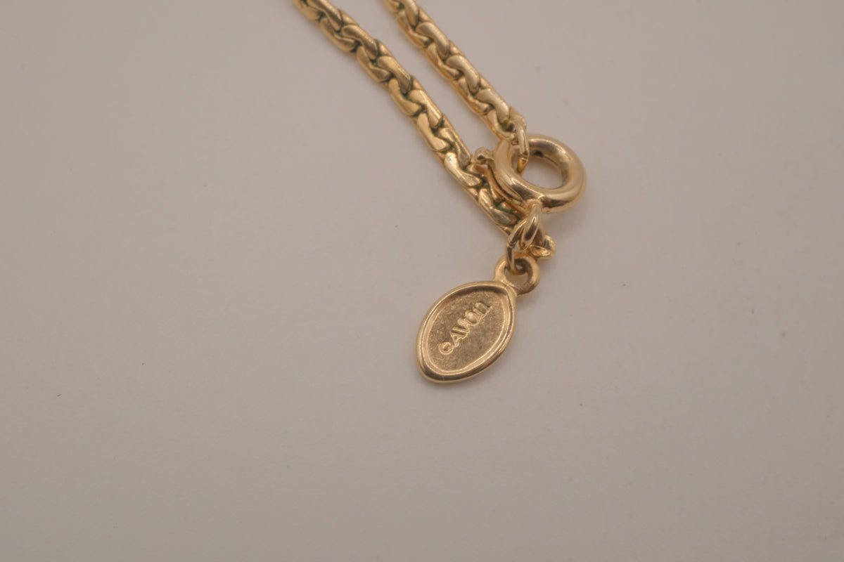 Vintage 1979 Avon "Sweetheart Choker" bow necklace