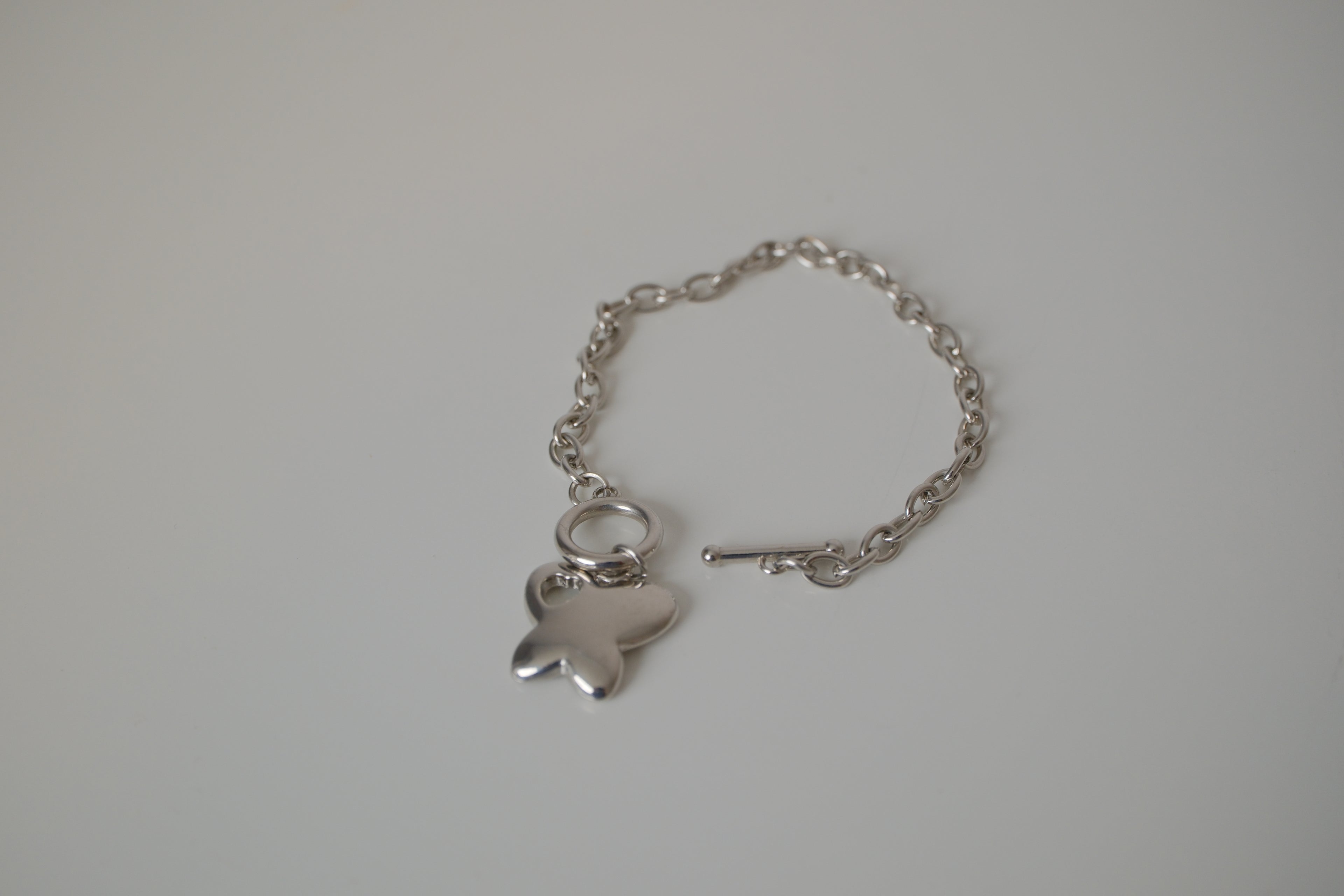 Butterfly charm bracelet