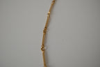 Sarah Cov delicate gold toned pearl necklace