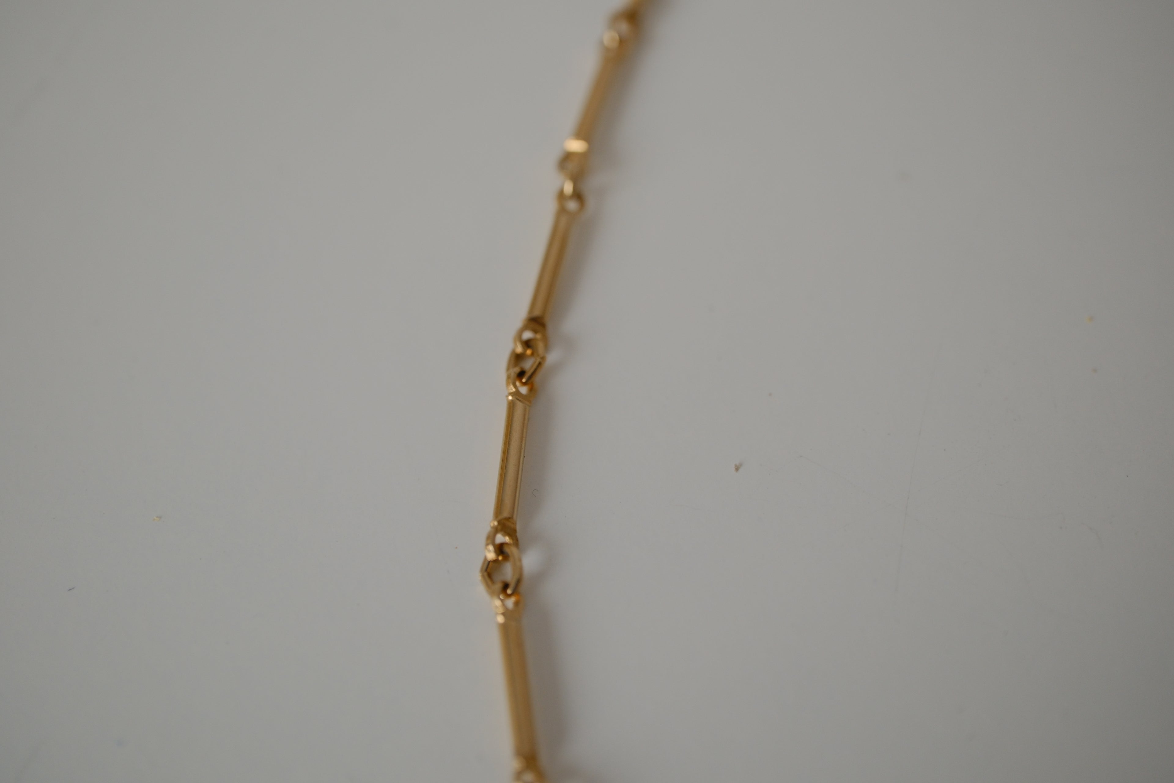 Sarah Cov delicate gold toned pearl necklace