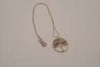 Wire-wrapped "Tree of Life" pendant necklace