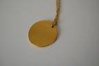 Vintage December birth flower pendant necklace