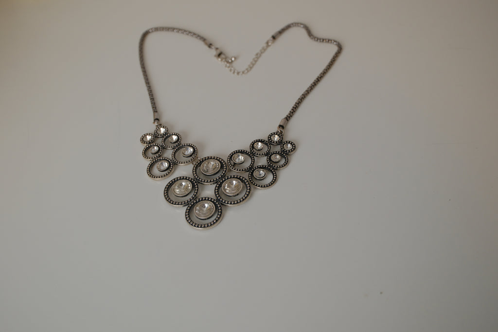 Vintage studded Big necklace