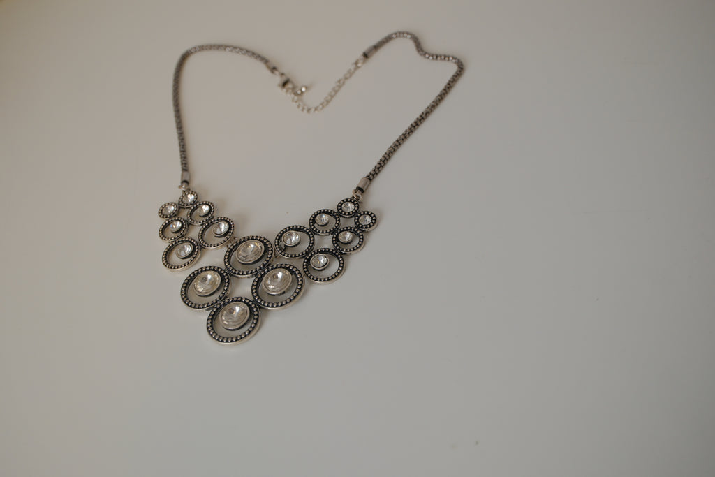 Vintage studded Big necklace