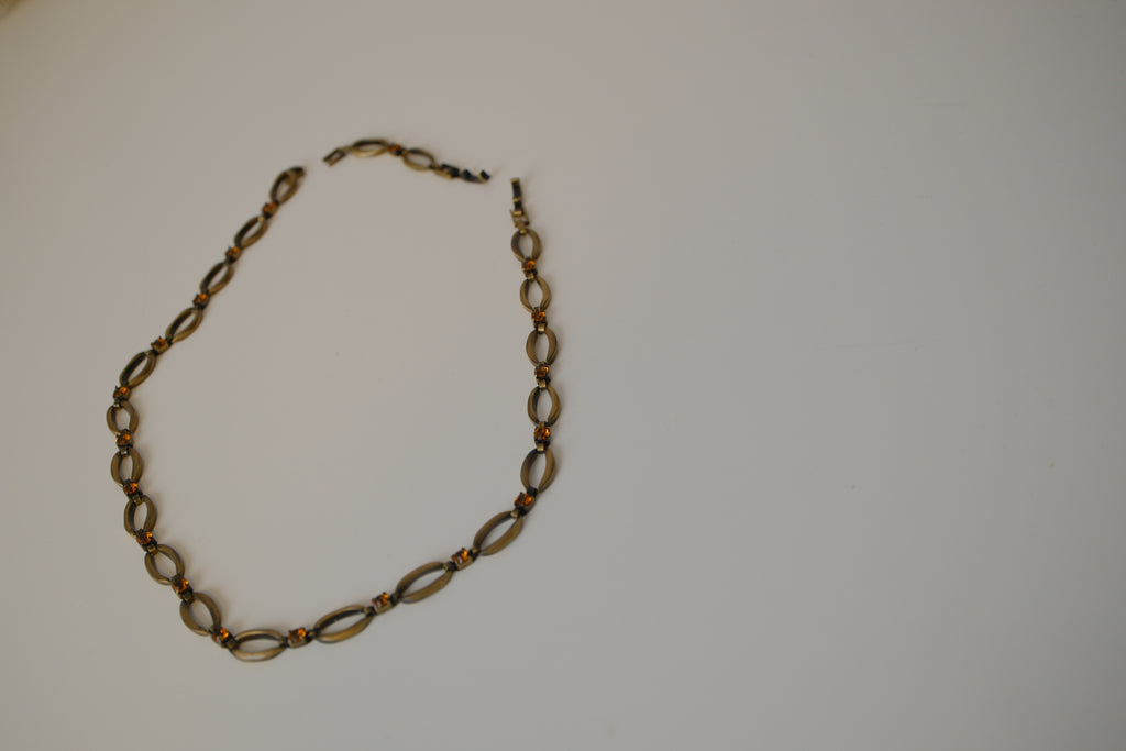 Vintage Boho Copper necklace