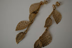 Avon Nature Leaf dangle earrings