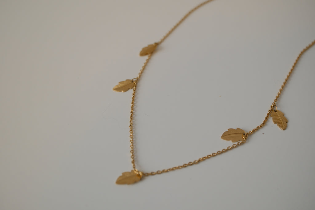 Avon Leaf chocker necklace