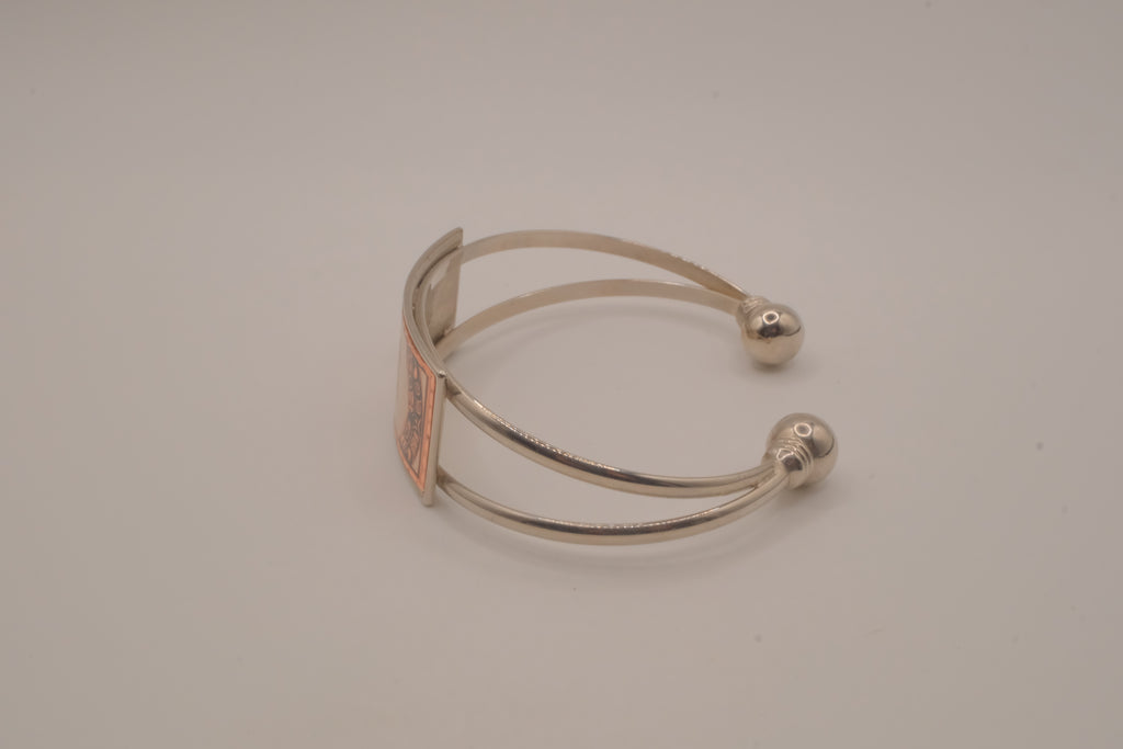 Indigenous style Native Sun Totem bracelet