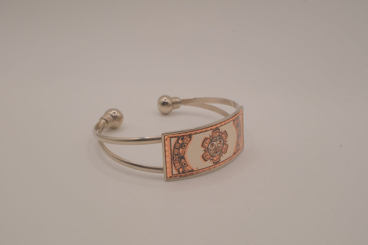 Indigenous style Native Sun Totem bracelet