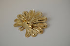 Vintage Peacock filigree brooch