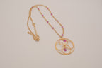 Vintage Avon gold-tone interlocking circle necklace