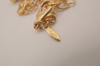 Vintage Avon gold-tone interlocking circle necklace