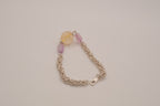 Vintage Sterling silver Byzantine chainmaille bracelet