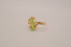 Dragonfly Leaf Marquise Ring