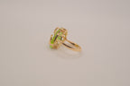 Dragonfly Leaf Marquise Ring