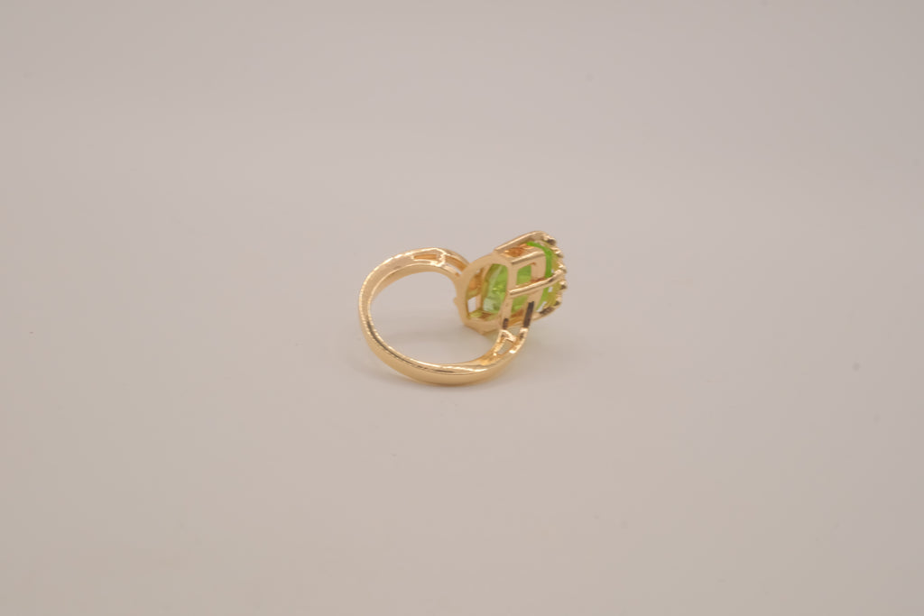 Dragonfly Leaf Marquise Ring