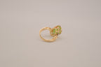 Dragonfly Leaf Marquise Ring